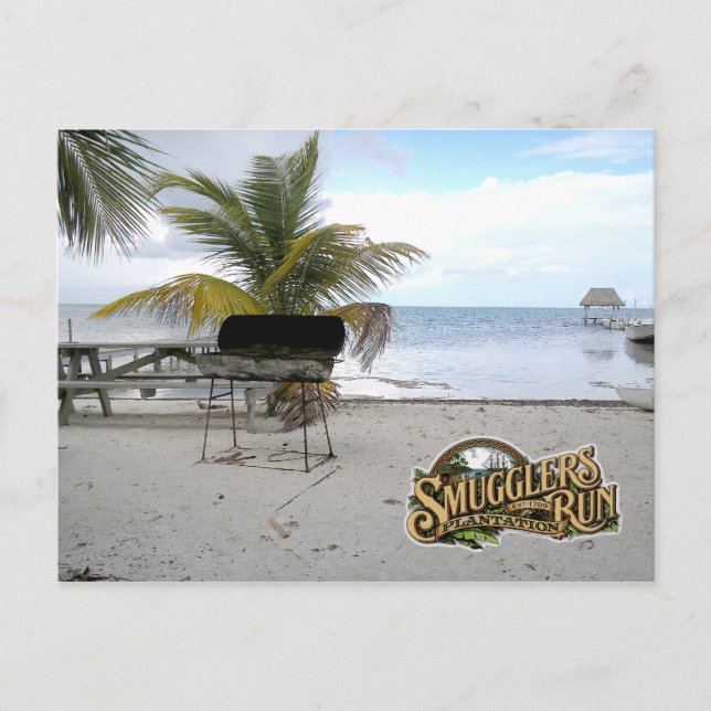 Schmuggler machen Touren Postkarte (Vorderseite)