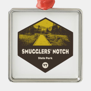 Schmuggler-Notch-Staat Park Vermont Ornament Aus Metall