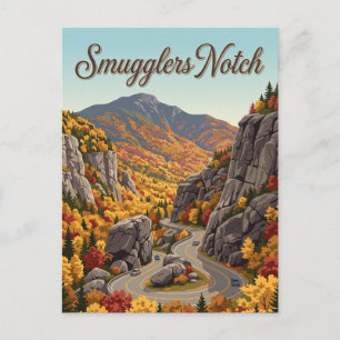 Schmugglerkerbe Vermont Postkarte