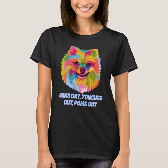 Schmunzelt aus Spitz Spaß Pop T-Shirt (Vorderseite)