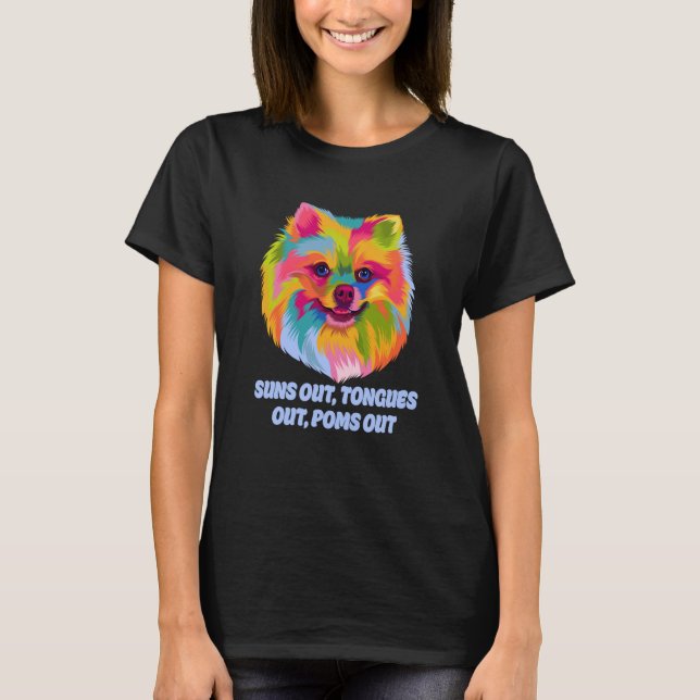 Schmunzelt aus Spitz Spaß Pop T-Shirt (Vorderseite)