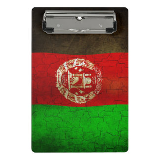 Schmutz-Afghanistan-Flagge Mini Klemmbrett