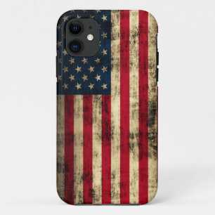 Schmutz-amerikanische Flagge Case-Mate iPhone Hülle