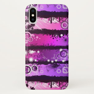 Schmutz-Art-Musik-Fahne 3 iPhone X Hülle