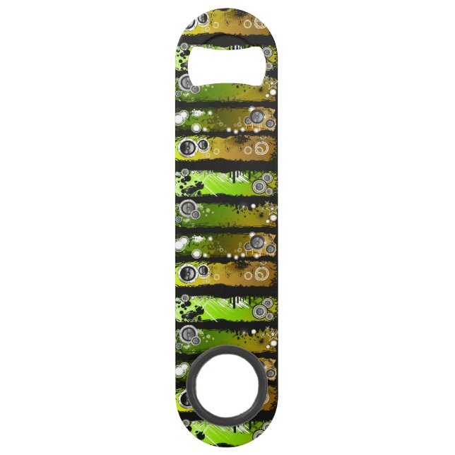 Schmutz-Art-Musik-Fahne Speedflaschenöffner (Vorderseite)