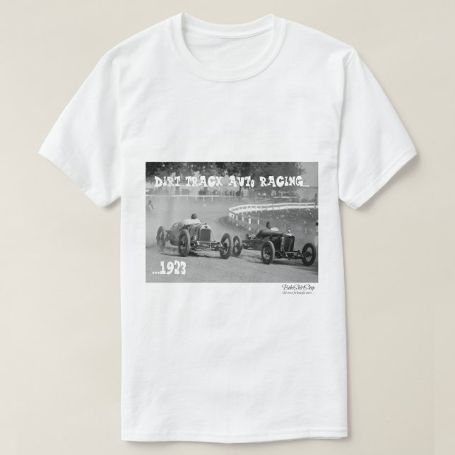 Schmutz-Bahn-Auto-Laufen T-Shirt (Design vorne)