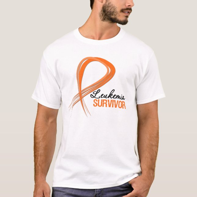 Schmutz-Band-Leukämie-Überlebender T-Shirt (Vorderseite)