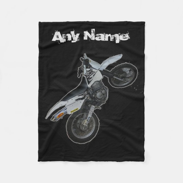 Schmutz-Fahrrad-Motorrad-Decke Suzukis Dr Fleecedecke (Vorderseite)