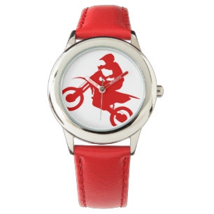 SCHMUTZ-FAHRRAD (rot) Armbanduhr