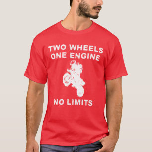 Schmutz-Fahrrad-Shirt - keine Grenzen T-Shirt