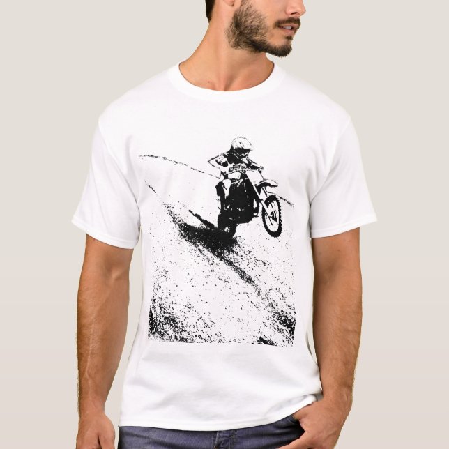 Schmutz-Fahrrad-T - Shirt (Vorderseite)