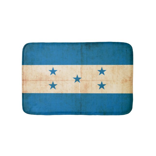 Schmutz-Flagge von Honduras Badematte (Vorderseite)