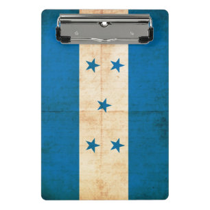Schmutz-Flagge von Honduras Mini Klemmbrett