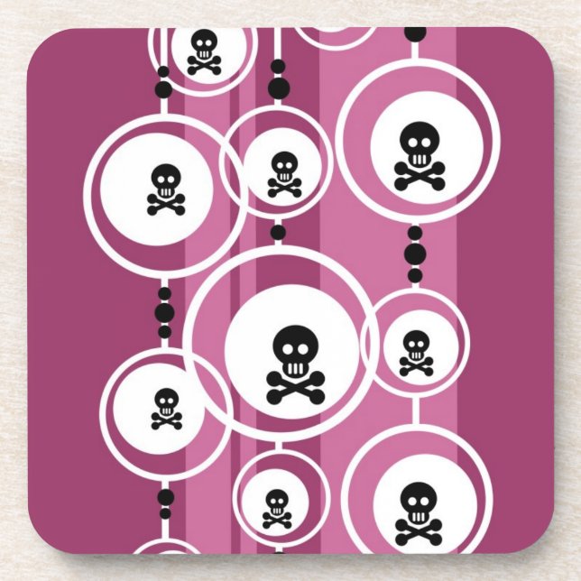 Schmutz-Hintergrund Getränkeuntersetzer (Vorderseite)