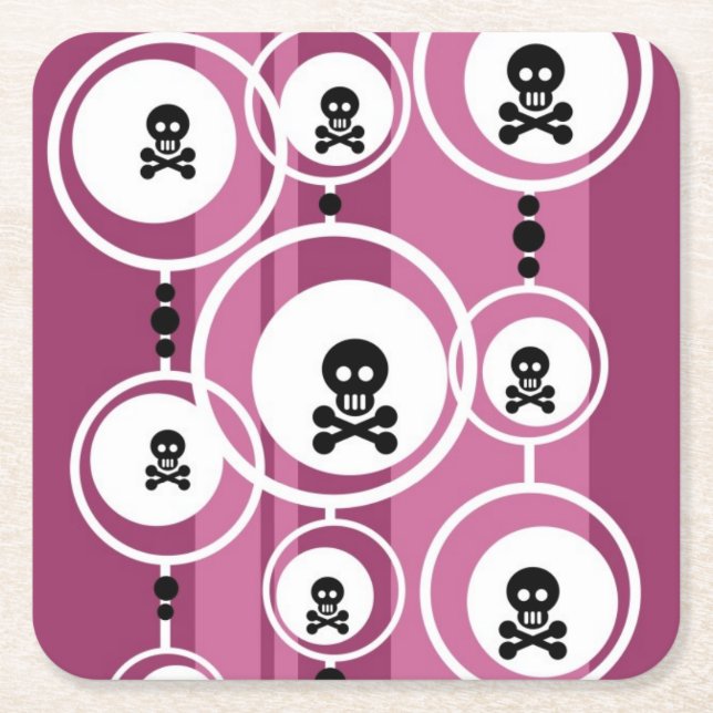 Schmutz-Hintergrund Rechteckiger Pappuntersetzer (Vorderseite)