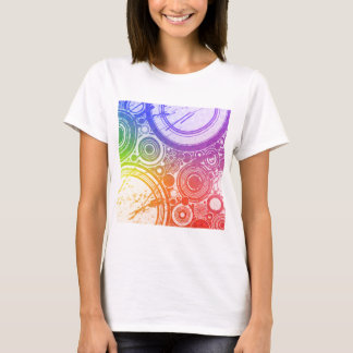 Schmutz-Kreise: Regenbogen-Ausgabe: T-Shirt