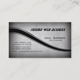 Schmutz kurvt die Visitenkarte, grau Visitenkarte