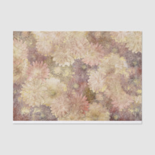 Schmutz mit Blumen Seidenpapier
