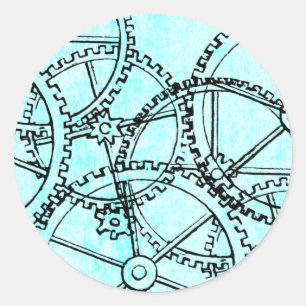 Schmutz-Muster 221 Runder Aufkleber
