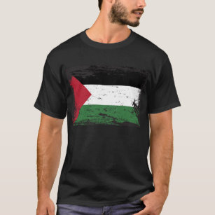 Schmutz-Palästina-Flagge T-Shirt