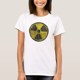 Schmutz-radioaktives Symbol T-Shirt