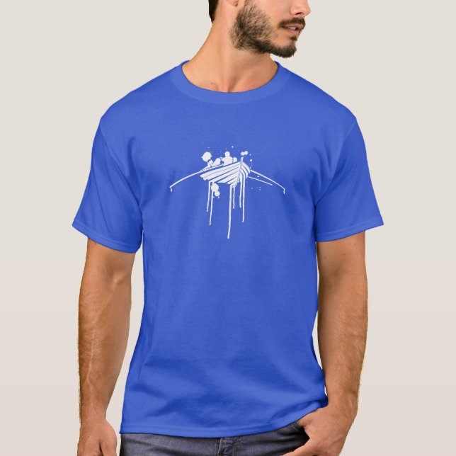 Schmutz-Rudersport T-Shirt (Vorderseite)