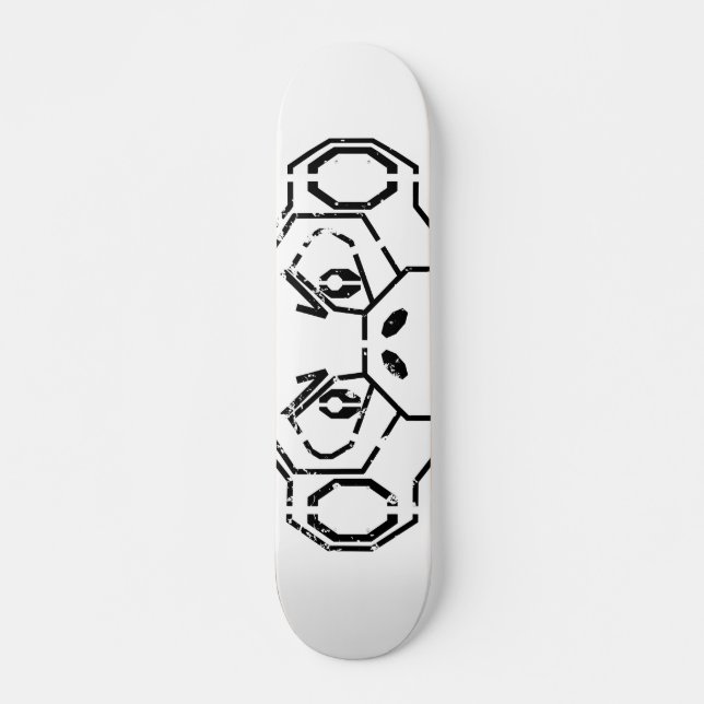 Schmutz-Schablonen-Affe-Brett Skateboard (Vorne)