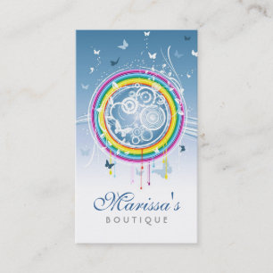 Schmutz-Schmetterlings-Visitenkarte Visitenkarte