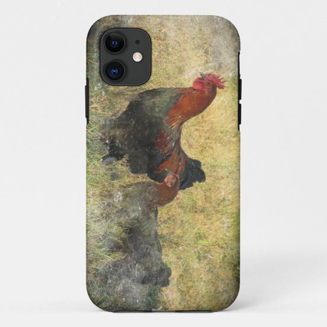 Schmutz schwarzer kupferner Marans Iphone Kasten Case-Mate iPhone Hülle (Rückseite)