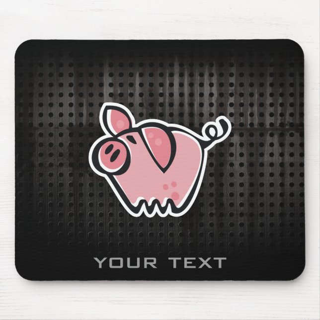 Schmutz-Schwein Mousepad (Vorne)