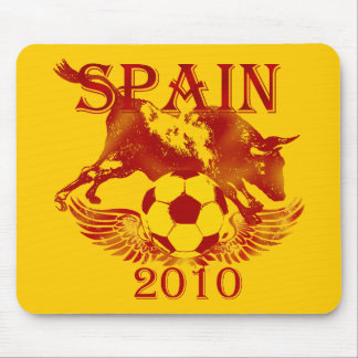 Schmutz Spanien 2010 rasendes Stier Toro mousepad