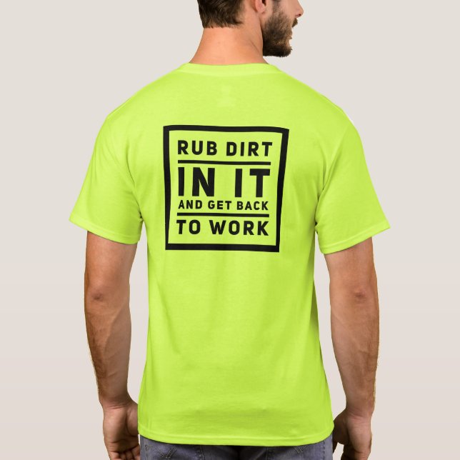 Schmutz T-Shirt (Rückseite)