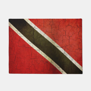 Schmutz-Trinidad und Tobago-Flagge Fußmatte