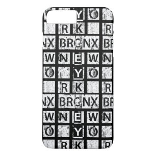 Schmutz-Typografie Bronx New York   Case-Mate iPhone Hülle