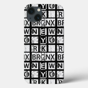 Schmutz-Typografie Bronx New York Case-Mate iPhone Hülle
