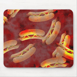 Schmutz-Würstchen Mousepad