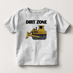 Schmutz-Zone (Planierraupe) - Kleinkind-lange Kleinkind T-shirt
