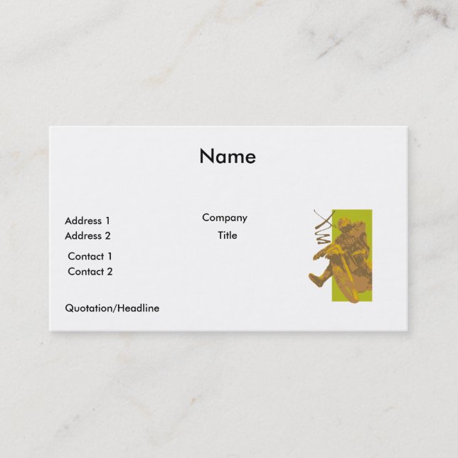 Schmutzbike-Schlammvektor-Abbildung Visitenkarte (Vorderseite)