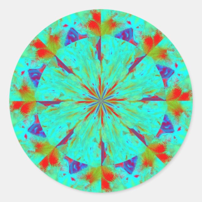 Schmutzgesicht ki2 runder aufkleber (Vorderseite)