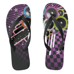 Schmutzhintergrund Flip Flops