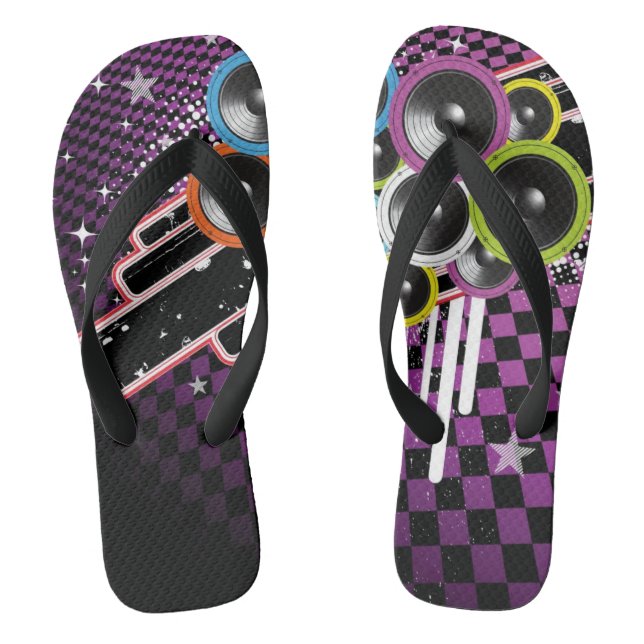 Schmutzhintergrund Flip Flops (Fußbett)