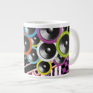 Schmutzhintergrund Jumbo-Tasse