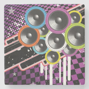 Schmutzhintergrund Steinuntersetzer