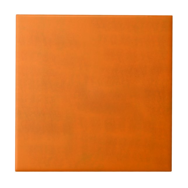 Schmutzig Orange Fliese (Vorderseite)