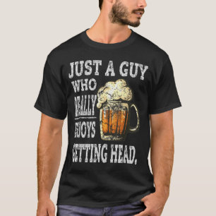 Schmutzige Bier trinkende T-Shirts für Männer Erwa