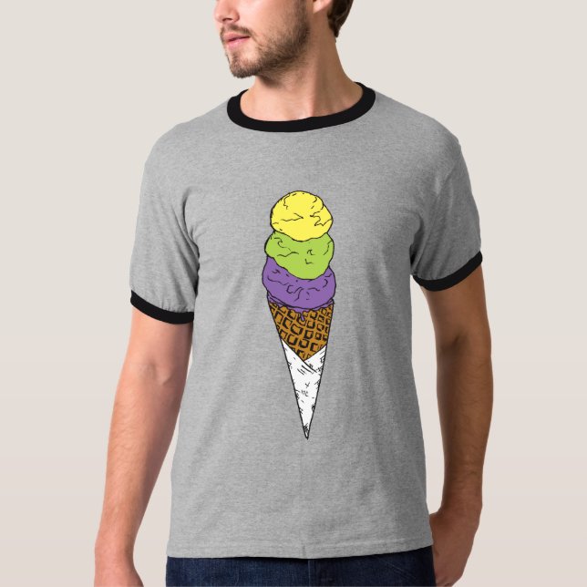 Schmutzige Eiscreme T-Shirt (Vorderseite)
