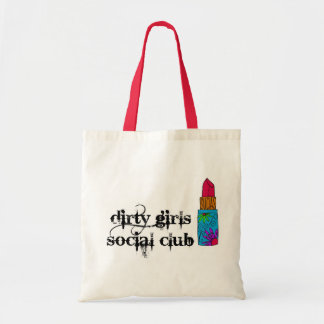 Schmutzige Mädchen-Sozialverein-Tasche Tragetasche