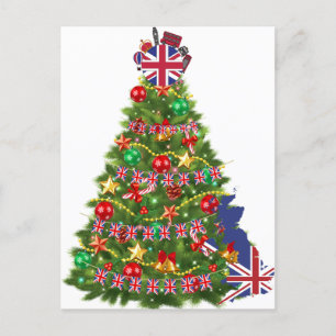 Schmutzige Pullover für Ihre gesamte britische Fam Feiertagspostkarte