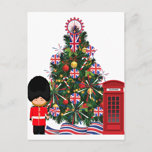 Schmutzige Pullover für Ihre gesamte britische Fam Postkarte (Vorderseite)