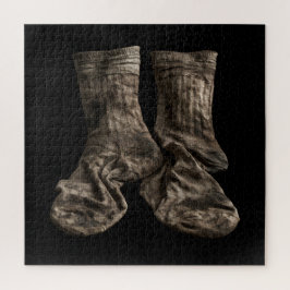 Schmutzige Socken Kollektion Puzzle